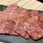 焼肉 あぶる。 - あぶる盛り合わせ 3,000円
カイノミ、ランプ、シンシン