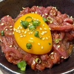 焼肉 あぶる。 - 牛タンユッケ風 1,208円