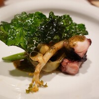 日本料理若林 - 帆立、蛸