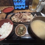 しんぱち食堂 - 料理写真:ジンギスカン定食(ごはん小)