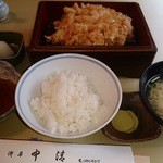 天麩羅　中清 - 雷神揚げ定食 3,000円(税別)