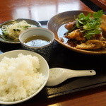 月泉 - ☆ランチは…鶏肉の四川風(≧▽≦)/～♡☆