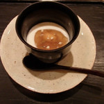 虎白 - 雲丹　白ゴマ豆腐(2015/3)