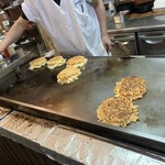 本家 大たこ - 鉄板でチャチャっと