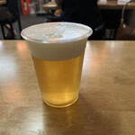 本家 大たこ - プラコップのビール