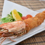 1 extra large fried shrimp