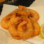 笑うだるま - ソフトエビの唐揚げ