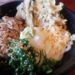 ふたみうどん研究所 - 肉うどんのぶっかけ