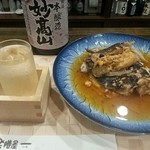 Rakuzenya Ichi - 鰈の煮付けと地酒