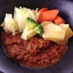 たっぷり野菜のビーフカレー