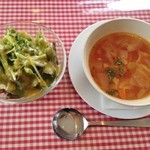 サラダ・ミネストローネ