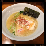 鶏ラーメン TOKU - 鶏白湯醤油ラーメン 750円