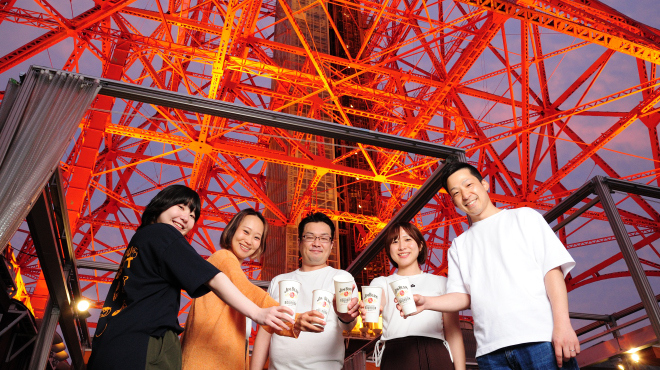 写真 : TOKYO TOWER JIMBEAM HIGHBALL GARDEN 