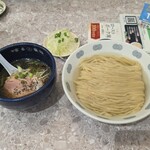 富喜製麺研究所 - 鰹昆布水ネギつけ麺鰹昆布水ネギつけ麺