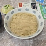富喜製麺研究所 - 鰹昆布水ネギつけ麺