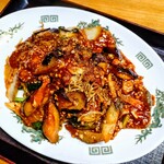 きむら食堂 - 茄子の麻辣焼きそば