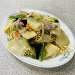 五番軒 - かた焼きそば
