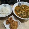 じゃんめん - じゃん麺ハーフ+唐揚げセット