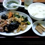 上海酒家 再來宴 - 日替わり定食（鶏炒め定食）