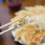Ishimatsu Gyoza Hon Ten - 野菜が多い