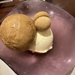 TOVILA osteria - キャラメルアイス、マスカルポーネアイス