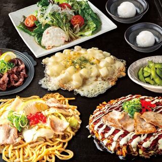 お好み焼はここやねん 阪急茨木駅前店のご予約 - 茨木市/お好み焼き