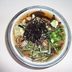 かさすぎ - 山菜そば（８２０円）