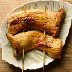 串屋番鶏 - きのこ炭火串焼き(エリンギ、椎茸など)