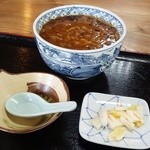 Sobadokoro Ajishin - カレー南蛮そば　850円