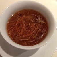 文菜華 - 自家製鴨肉とキノコのスープ
