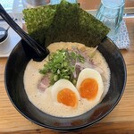 鶏泡そば 草戸ベース - 限定の鶏とんこつ醤油、クーポンで味玉
