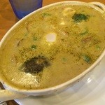 Kikuya Curry - エビホタテタコ グリーンカリー