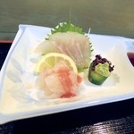 割烹 山城家 - お造り。