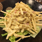 ちゃんこ晴海 - ダイコンと帆立のサラダ