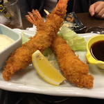 ちゃんこ晴海 - 特大エビフライ