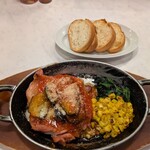 オリーブの丘  - チキンのオーブン焼きグリルナストマトソースセット