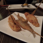 串揚げ 串の実 - 稚鮎とタケノコ★