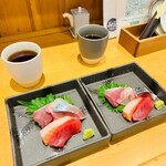 すし酒場みなと - ドリンクとセットで1000円のバルメニュー