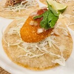EN-TACOS タコス酒場 - お魚のフライのタコス