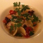 SALONE 2007 - ファゴッティーニ バッカラのリピエーノ 浅蜊のサルサ