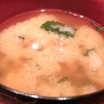 Kitchen 古時計 - 豚の生姜焼き<限定7食> 500円 の味噌汁