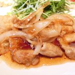 Kitchen 古時計 - 豚の生姜焼き<限定7食> 500円