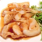 Kitchen 古時計 - 豚の生姜焼き<限定7食> 500円