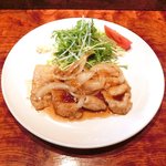 Kitchen 古時計 - 豚の生姜焼き<限定7食> 500円