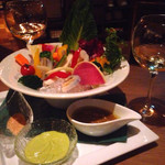 新宿ランブータン - バーニャカウダ食べ放題♪1人700円くらいです♪