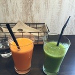 森のカフェおん - 新鮮お野菜たっぷりスムージー♬