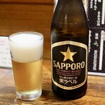 海鮮居酒屋 れん - 男は黙って黒ラベル♪