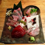 晩酌と晩御飯 ちょうつがひ - お造り盛り