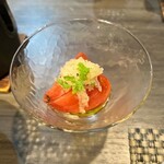 酒家旬采　じざ - 前菜のトマト