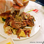 味坊 - 羊のスペアリブ　手で解体